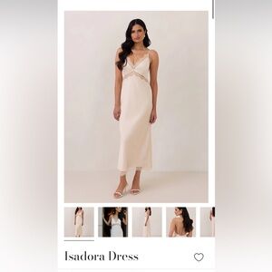 Isadora Lace Trim Dress